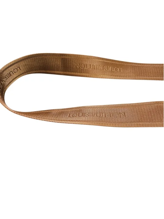Louis Vuitton Brown & Beige Adjustable Belt Strap One Size - Picture 7 of 14